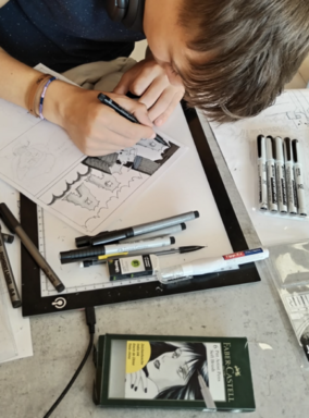 La vie d'artiste : Manga